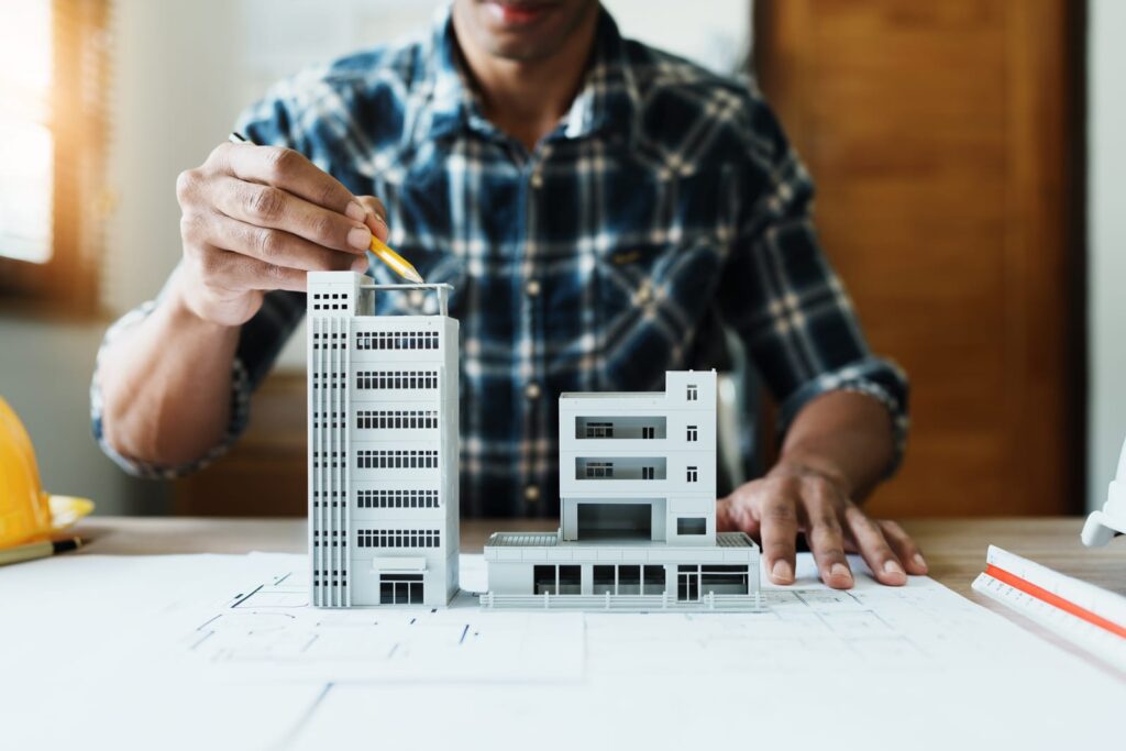 engineers-are-designing-house-structures-and-architectural